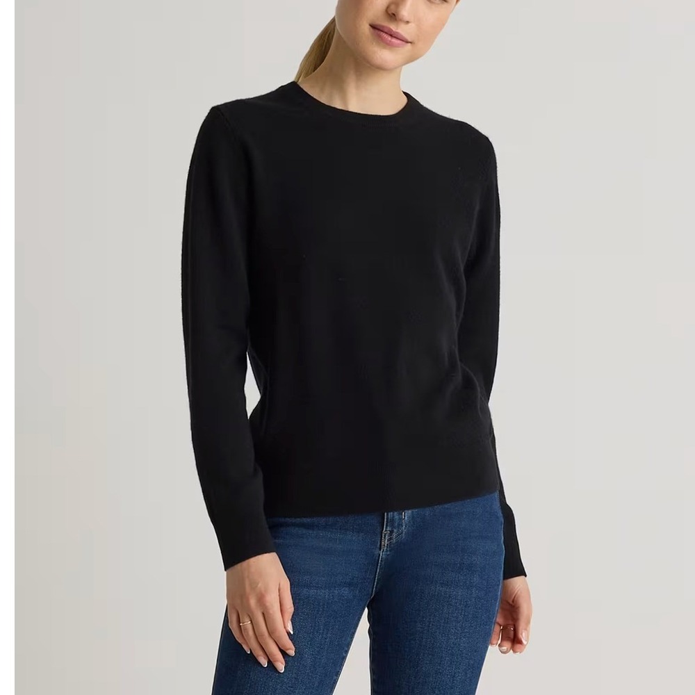 QUINCE Mongolian Cashmere Crewneck Sweater